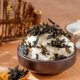 Seaweed crushed sesame rice ball ingredients for children 70g