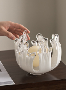 高级感壁龛开放格艺术品摆件酒店售楼处中古小众简约轻奢摆件