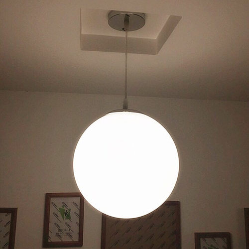 简约创意服装店铺吊灯现代个性玻璃阳台过道卧室餐厅圆球形吊灯 - 图0