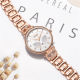 Renault casual fashion women's steel band watch