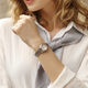 Xiteng Tungsten Steel Simple Couple Calendar Waterproof Watch
