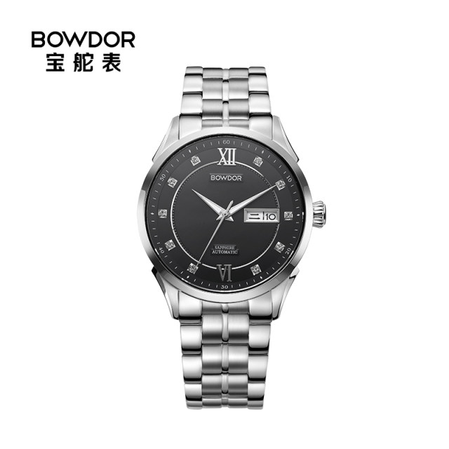 Baoduo business luminous fully automatic mechanical watch couple watch