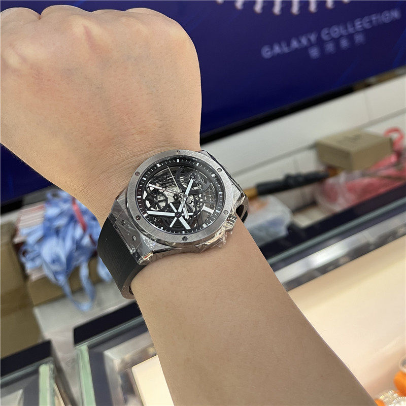 Renault Fully Skeleton Casual Men's Luminous Mechanical Watch