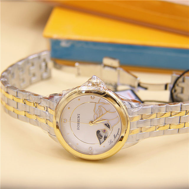 Fashion style hollowed out fully automatic mechanical watch