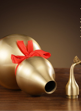 葫芦空心开口客厅玄关办公室摆件