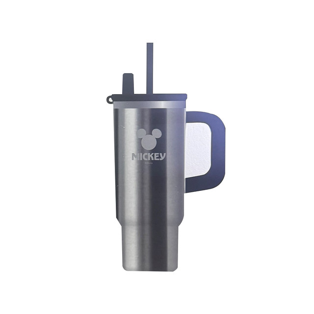 MINISO Disney Mickey Series Straw Steel Cup ຄວາມອາດສາມາດຂະຫນາດໃຫຍ່ຄົນອັບເດດ: Insulated Water Cup ຂອງຂວັນ