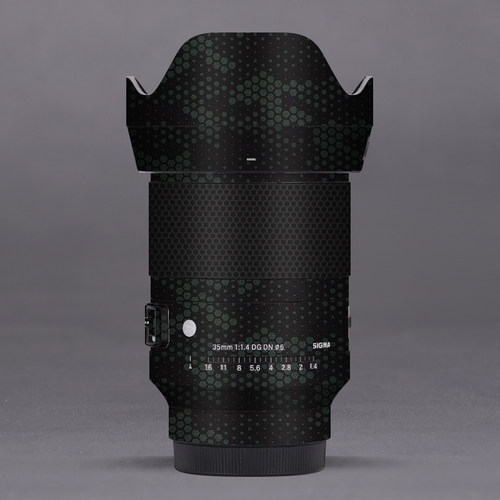 摩巴乐 适用于适马35F1.4 DG DN索尼口镜头贴膜保护贴膜二代贴纸 - 图3