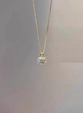 香水瓶项链女轻奢小众设计高级感