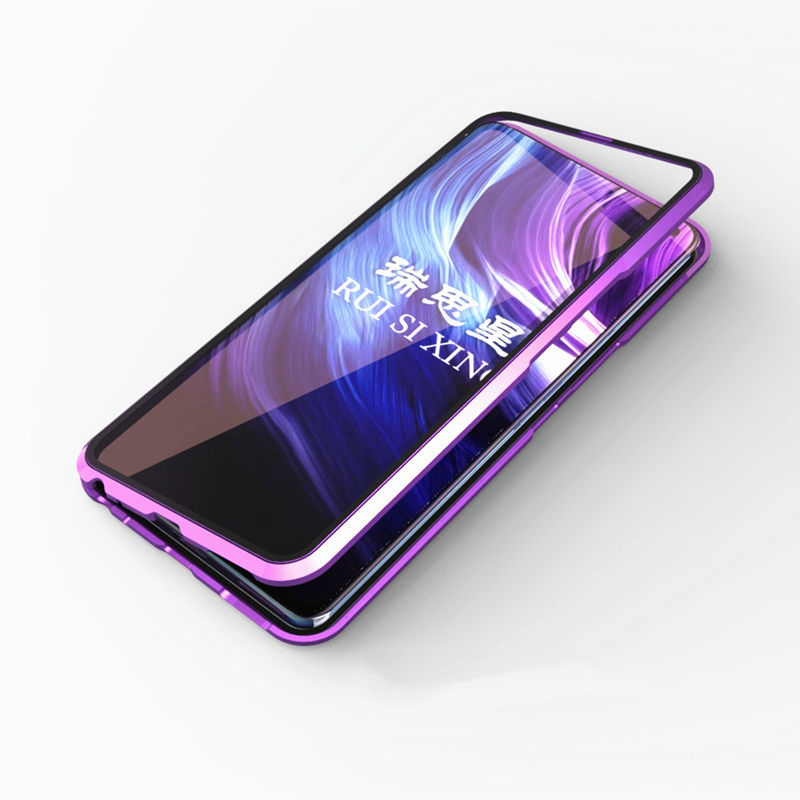 适用vivo s10pro手机壳磁吸S10双面玻璃创意S9e镜头全包保护套男三合一金属边框壳膜一体硬外壳强磁吸附 - 图3