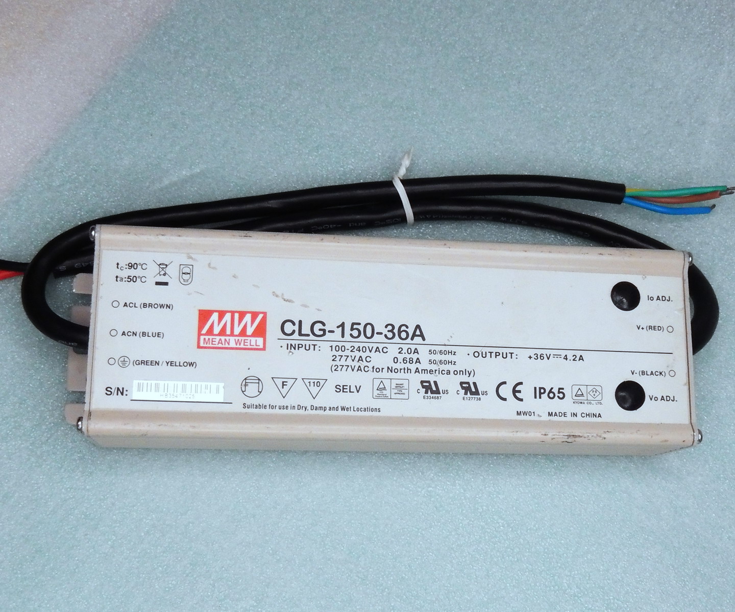 LED驱动器电源 CLG-150-24 24A36A 4.2A 36V LED控制装置24V 6.3A - 图2