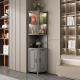 Corner cabinet corner triangle corner corner storage rack