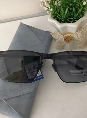 2025新款红狼高端高清尼龙偏光墨镜男全防紫外线太阳镜司机驾驶镜