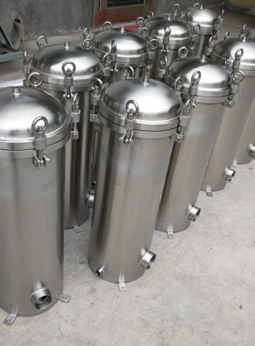 30吨多袋式过滤器304不锈钢袋式过滤器 工业304材质过滤器厂家