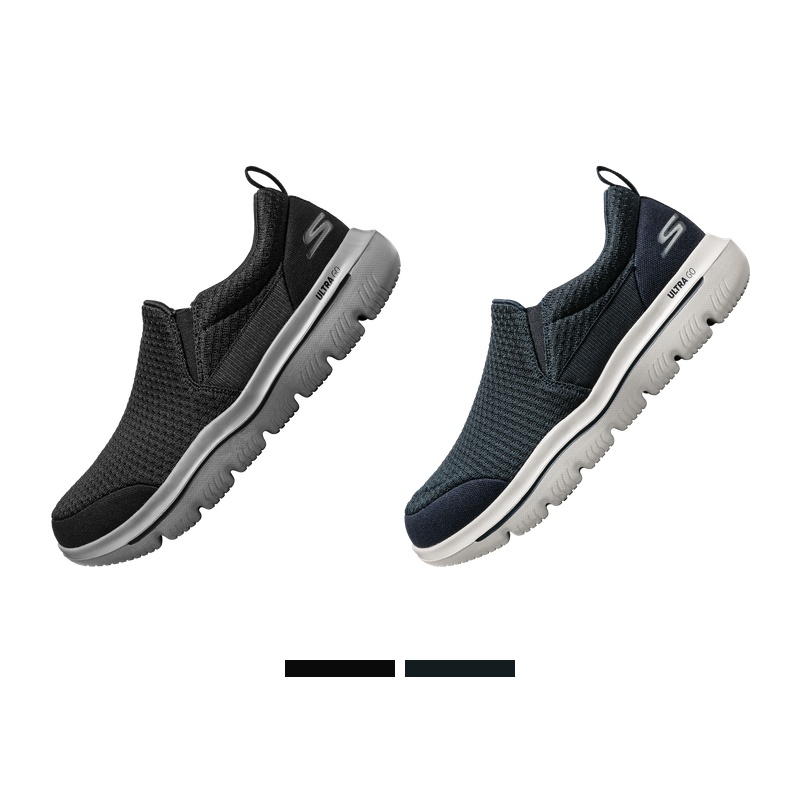 Skechers 661003 斯凯奇男士一脚蹬懒人鞋缓震健步鞋新款网布休闲鞋 Skechers 661003 斯凯奇男士一脚蹬懒人鞋缓震健步鞋新款网布休闲鞋