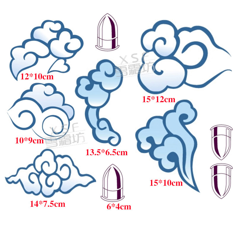 英雄联盟cosplay金克丝纹身贴纸双城之战 暴走萝莉金克斯
