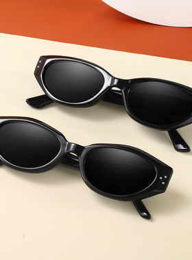 跨境热销gm猫眼太阳镜遮阳防紫外线男开车墨镜女高级感显脸小眼镜