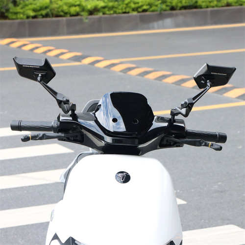 适用九号MZmix机械师MMAX2小牛FX极核电动车后视镜反光镜改装配件 - 图0