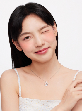 卡蒂罗KADER在逃公主系列小王子与玫瑰星球精致锁骨S925银项链女