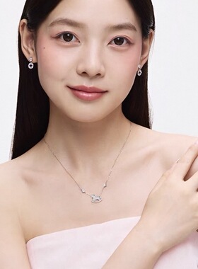 卡蒂罗KADER 招财萌马999银本命年马上来财转运锁骨链好运项链女