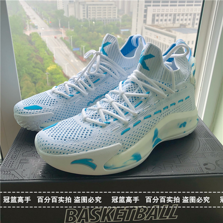 安踏男2020夏款汤普森kt5low篮球鞋 冠篮高手 虎扑推荐篮球鞋