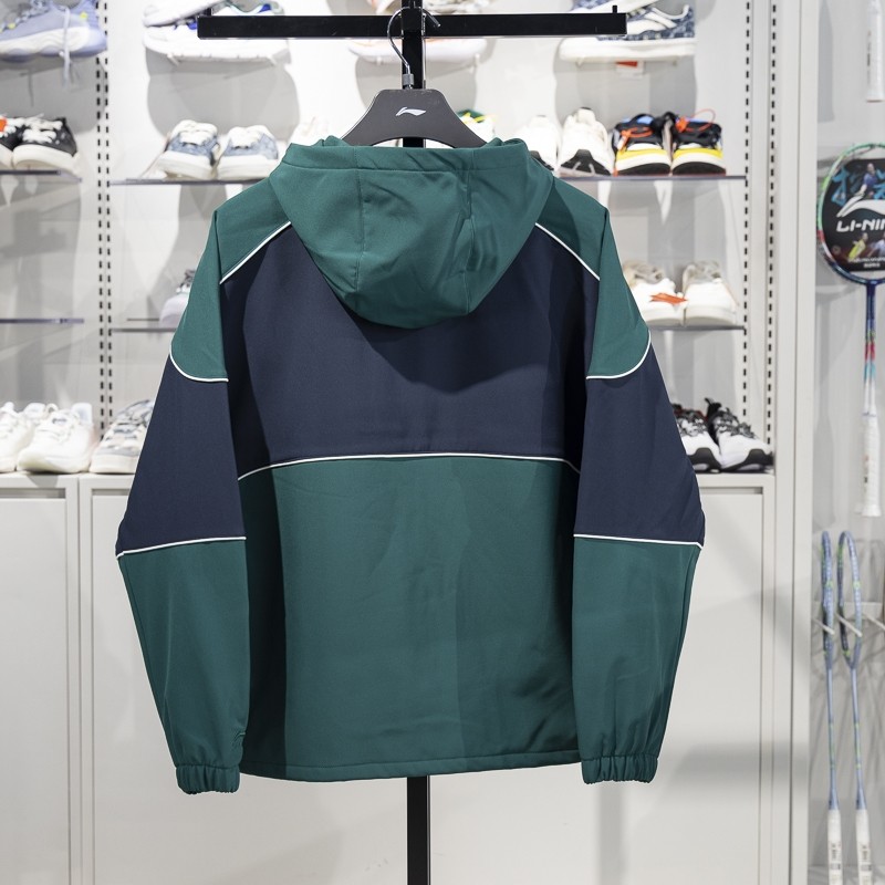 李宁男子运动夹克2024冬季新款加绒保暖防泼水宽松外套AJDU221,淘宝优惠券,粉丝福利购,淘宝优惠卷
