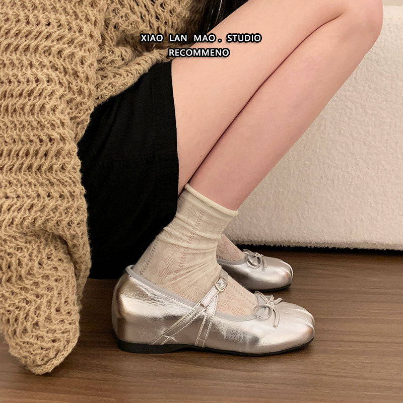 法式温柔仙女风玛丽珍鞋女2026春季新款内增高单鞋配裙子小皮鞋子,淘宝优惠券,粉丝福利购,淘宝优惠卷