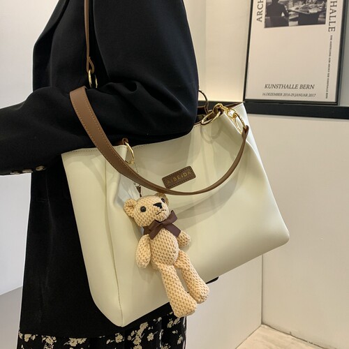 大容量包包女2026年新款爆款时尚高级感单肩包学生上课通勤托特包 - 图2