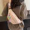 Sports mobile phone waist bag, travel and cycling crossbody chest bag