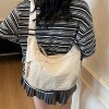 Casual lightweight shoulder bag commuter crossbody dumpling bag