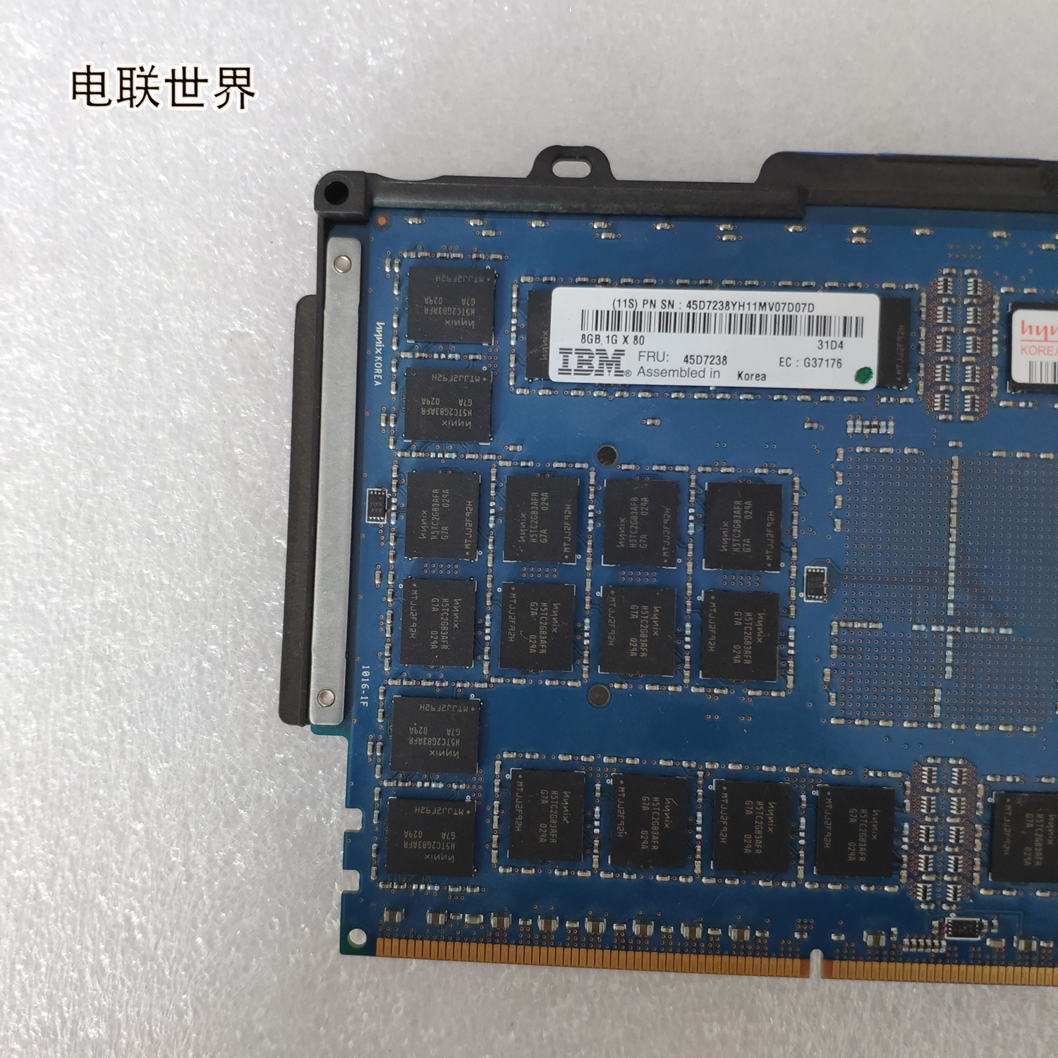 IBM 45D7230 8G 2P2Rx8 PC3-8500-777 HMT31GP8AFR8A-G7 内存条 - 图1