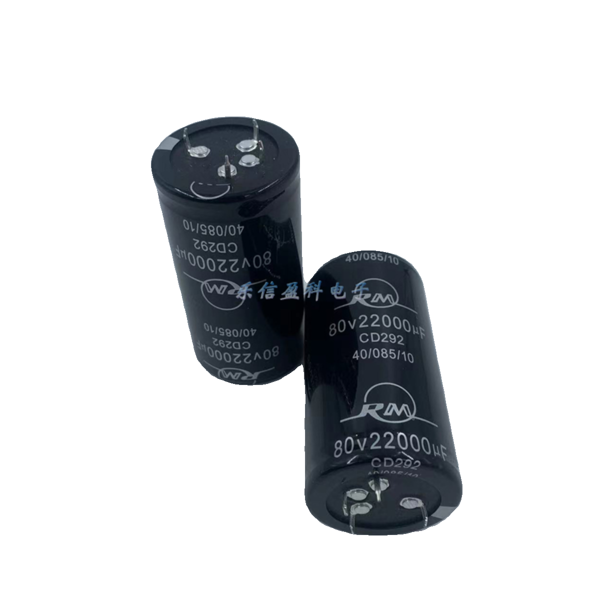 全新80V22000UF 原装RM功放发烧音频滤波 4脚四角电解电容 40*80 - 图1