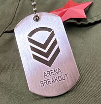 Anti-U.S. identity card dark zone breakout peripheral animation custom reverse scale information identification card name tag official version soldier card