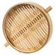 Guangzhou steamer bamboo material has good breathability for commercial use