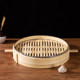 Guangzhou steamer bamboo material has good breathability for commercial use