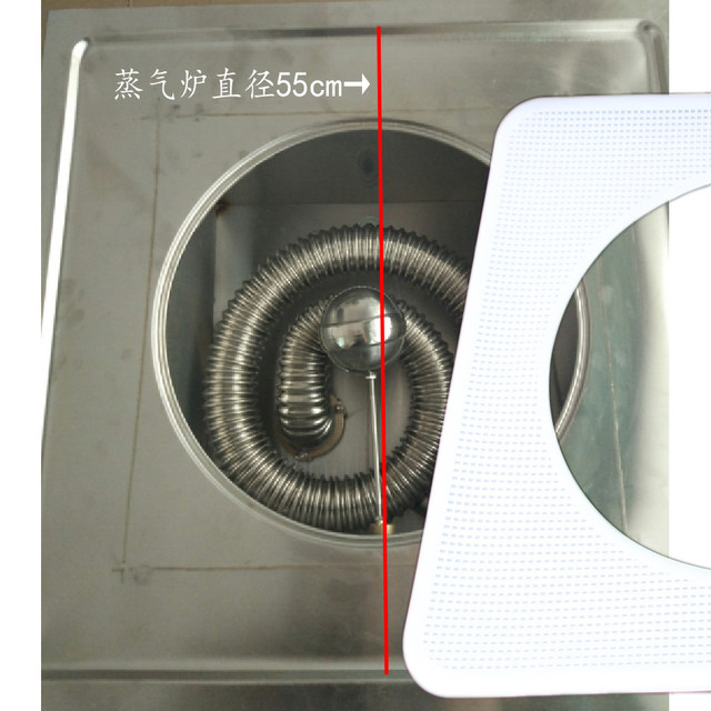 Anti-spill safety silicone mat steamer