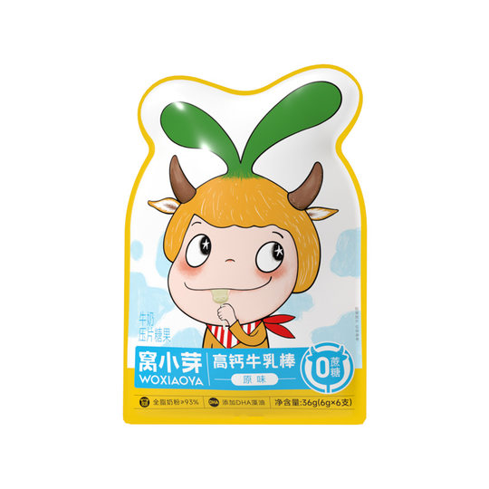 Wo Xiao Ya Children's Milk Bar High Calcium Baby Snack