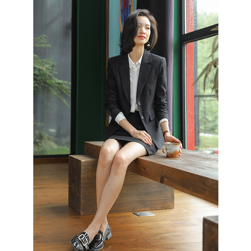气质女神范上班商务正装韩版女西服 丽影风尚职业女裤套装