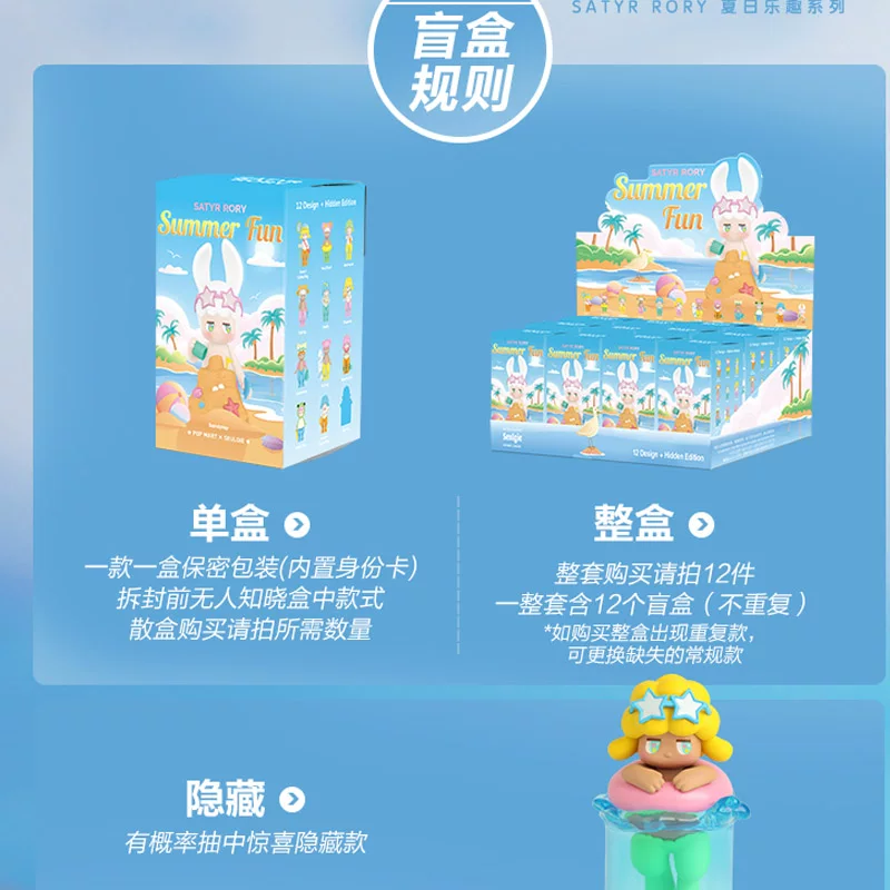 Подлинная коллекционная кукла Bubble Mart Pan Shenxia Fun Series слепая слепая милая игрушка кукла для подарков