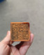Calligraphy, calligraphy, orchid seal, imitation Shoushan stone