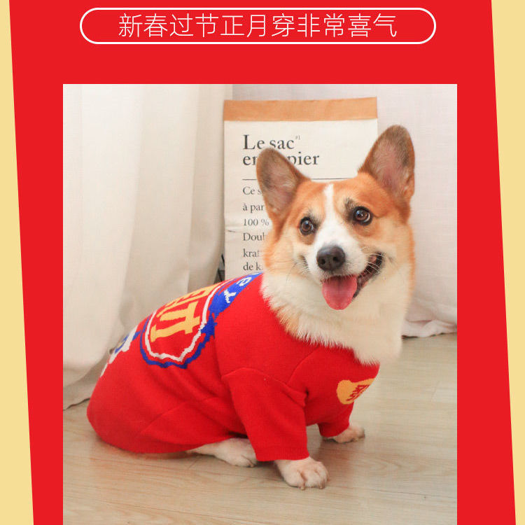 网红舞狮狗狗衣服法斗 新人首单立减十元 22年3月 淘宝海外