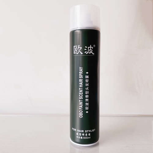 尚境欧波obo清香干胶 保湿定型喷雾自然蓬松持久造型发胶600ml - 图0