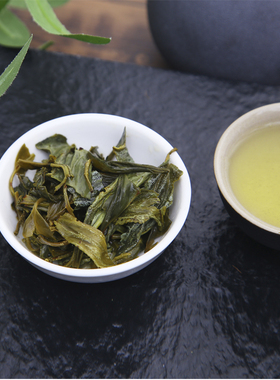 漓江阳发平乐石崖茶新茶广西桂林高山野生石崖茶石花茶石岩茶直条