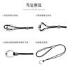Ring diamond ring safety buckle lanyard sterling silver handmade couple