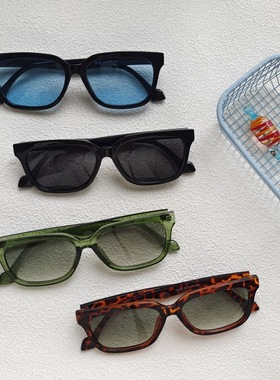 欧美辣妹圆脸超轻猫眼豹纹眼镜女