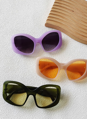 女士新款猫眼优雅太阳镜