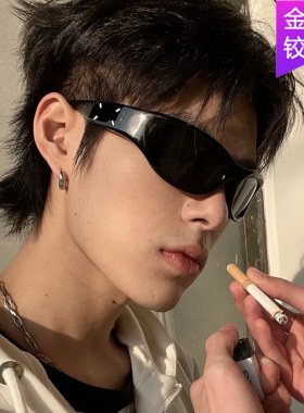 2025新款Y2K辣妹骑行太阳镜墨镜