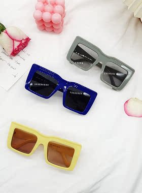 小猪旦旦防晒方框时尚男女太阳镜