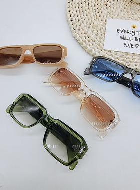 欧美时尚2025新款双色太阳镜男女