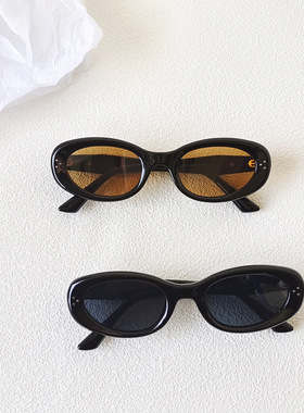 男生新款韩版复古小框太阳镜女潮