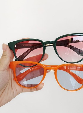 豆花香槟色潮流太阳镜2025新款时尚百搭遮阳墨镜户外开车太阳眼镜